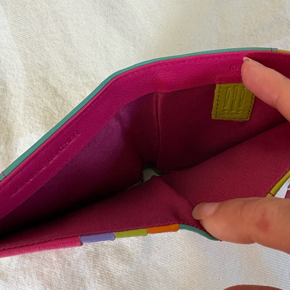 ili New York multicolor leather wallet - Picture 4 of 4